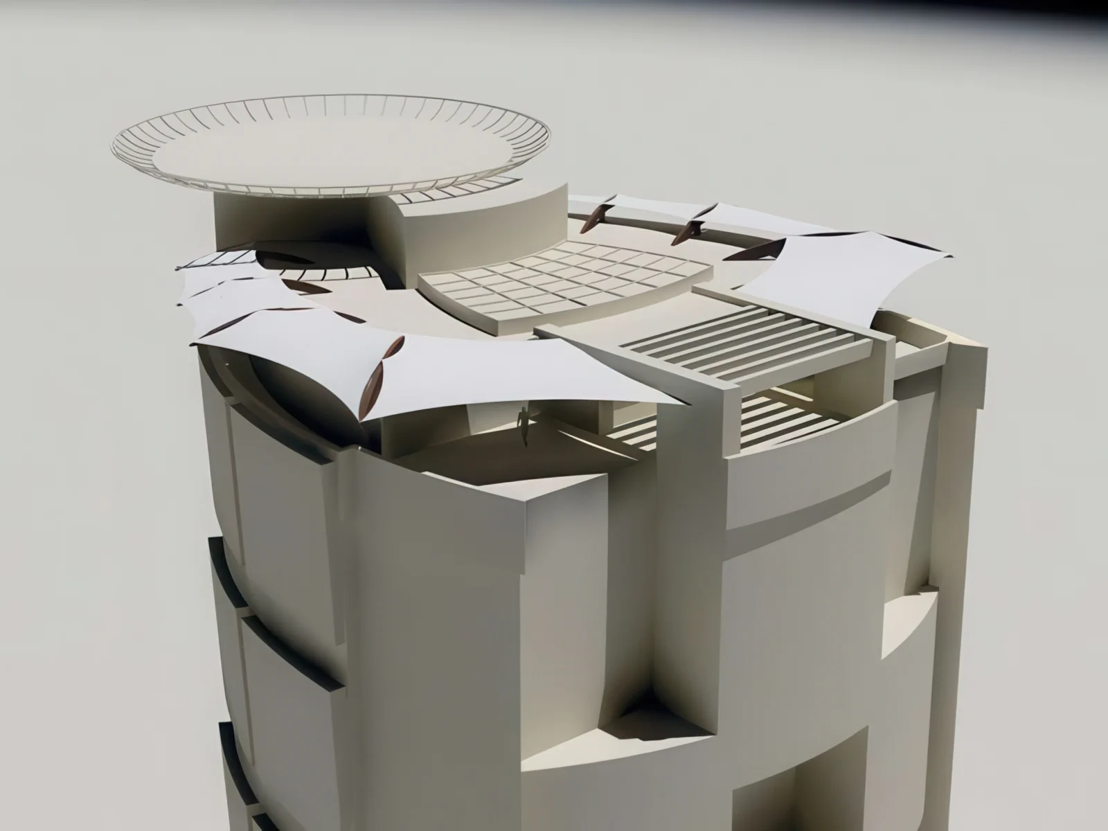 Навесы для крыш и балконов проект 86