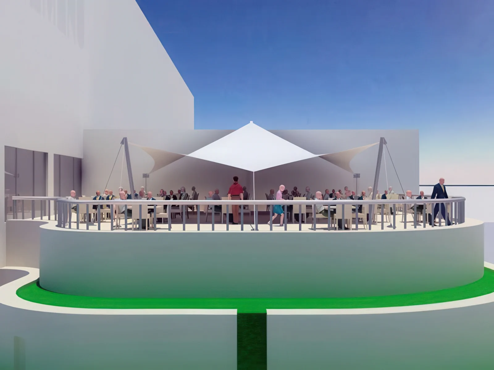 Навесы для крыш и балконов проект 87