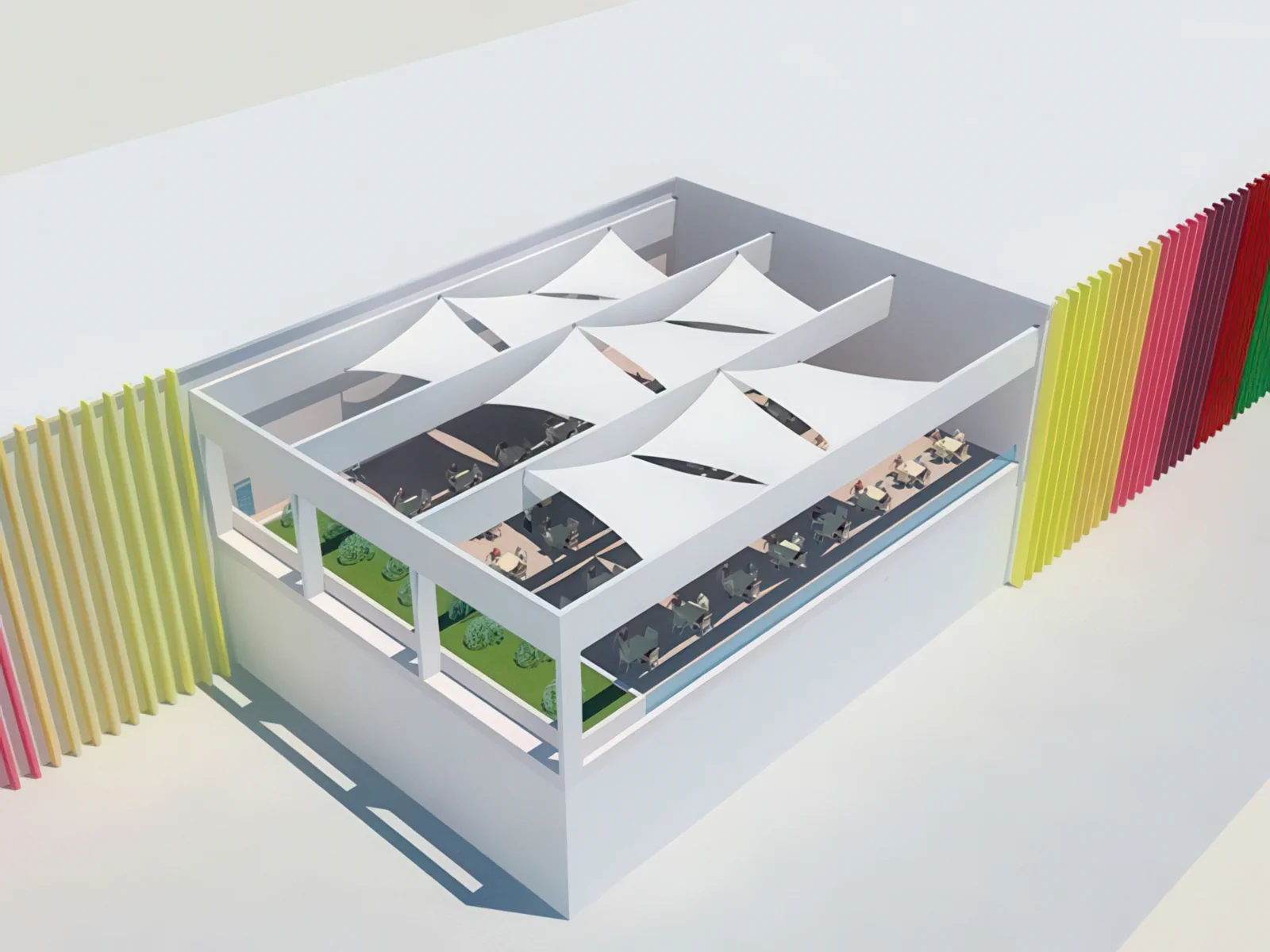 Навесы для крыш и балконов проект 98