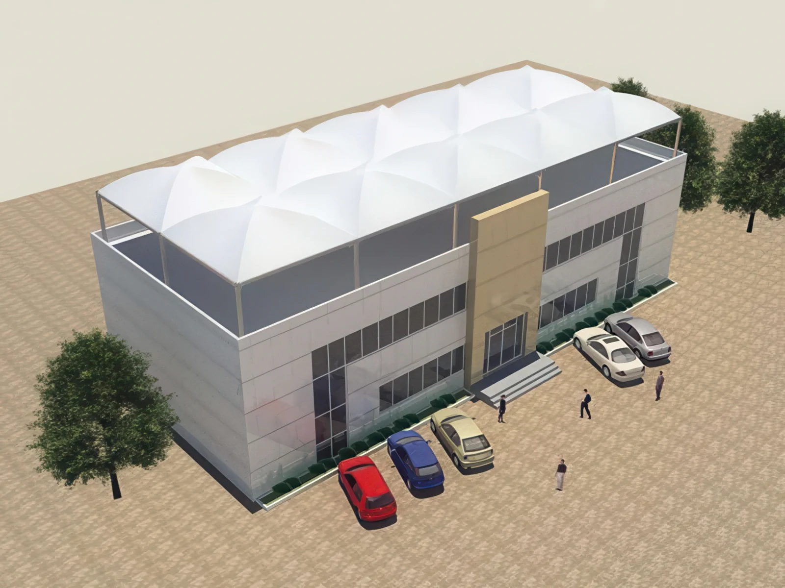 Навесы для крыш и балконов проект 110