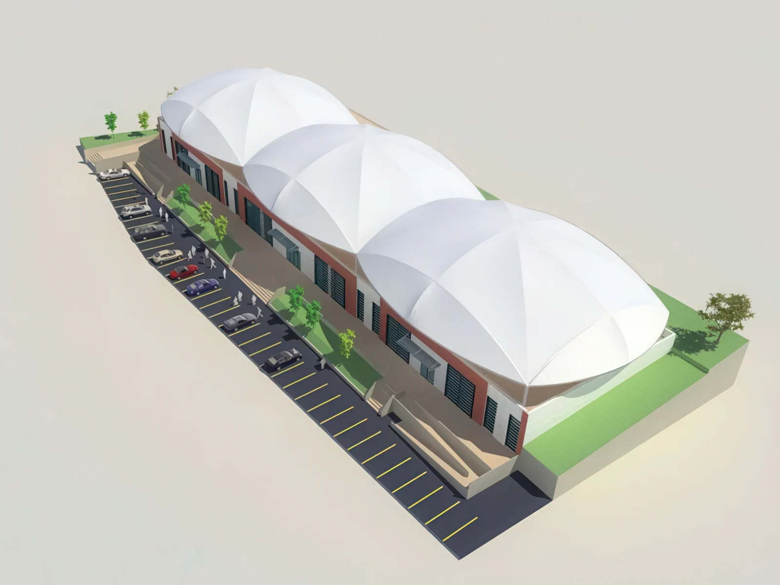 Навесы для крыш и балконов проект 124