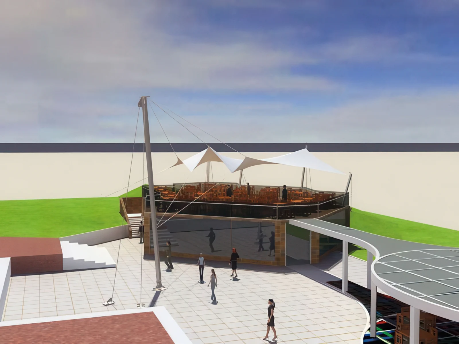 Навесы для крыш и балконов проект 125