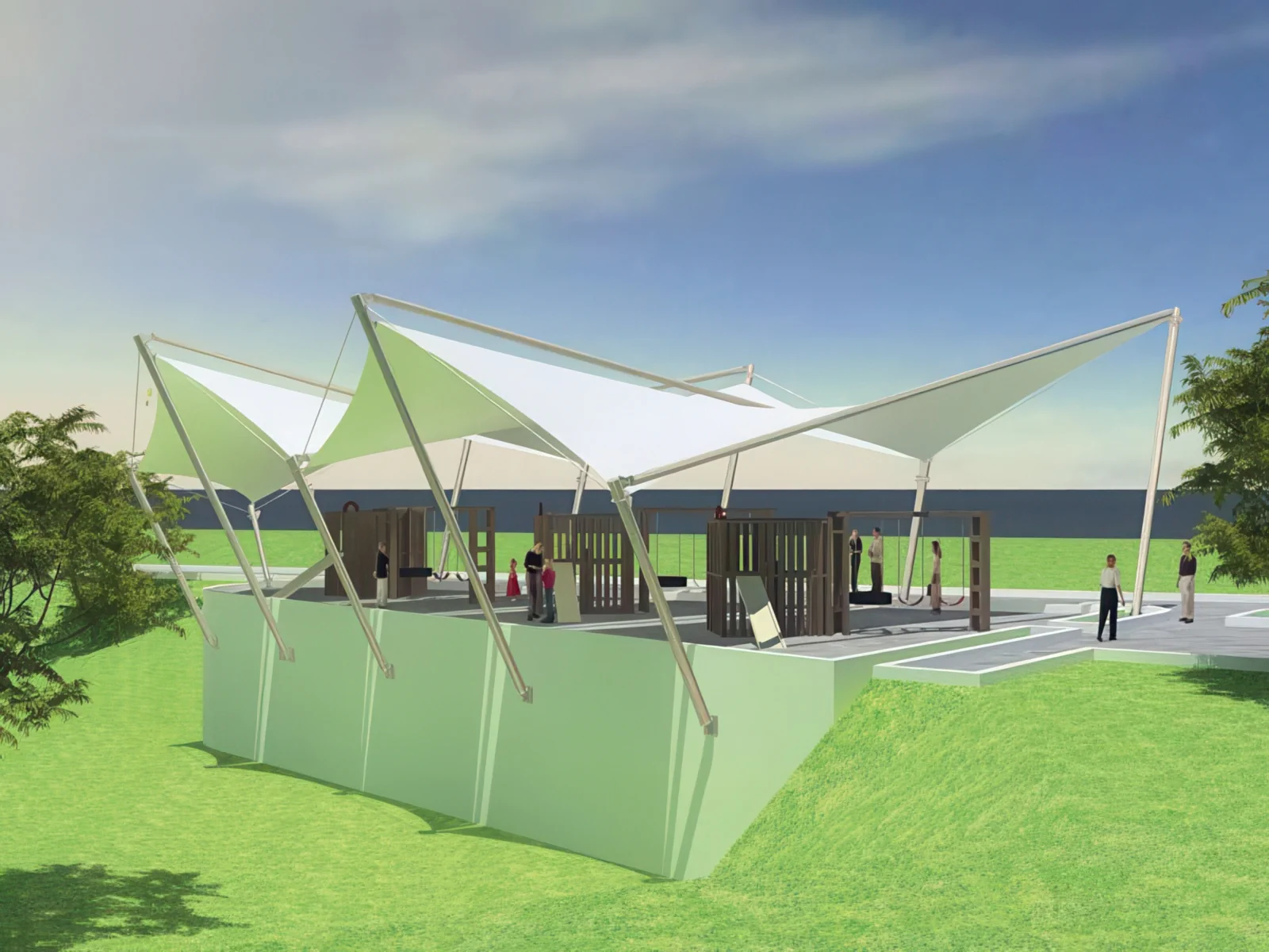 Навесы для крыш и балконов проект 131