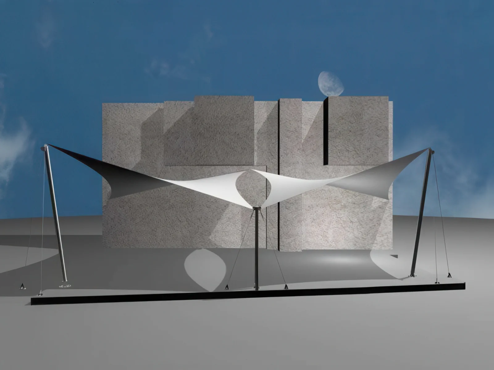 Теневые навесы проект 3