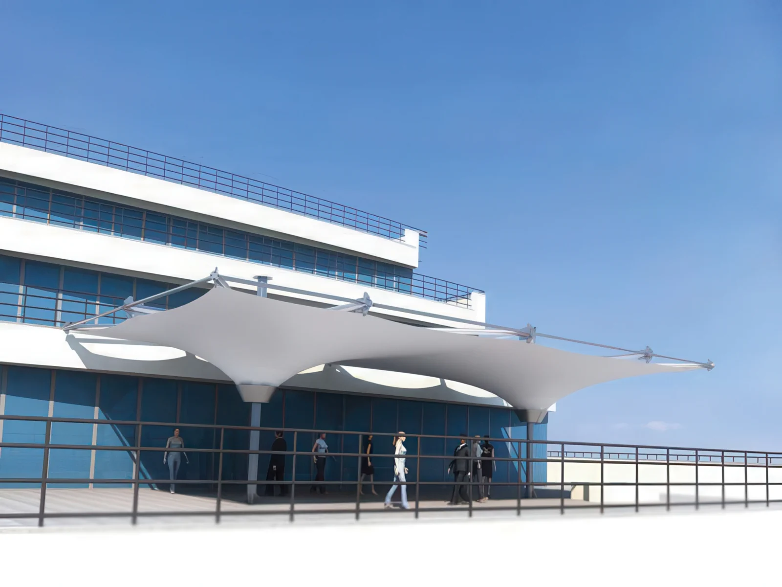 Теневые навесы проект 21