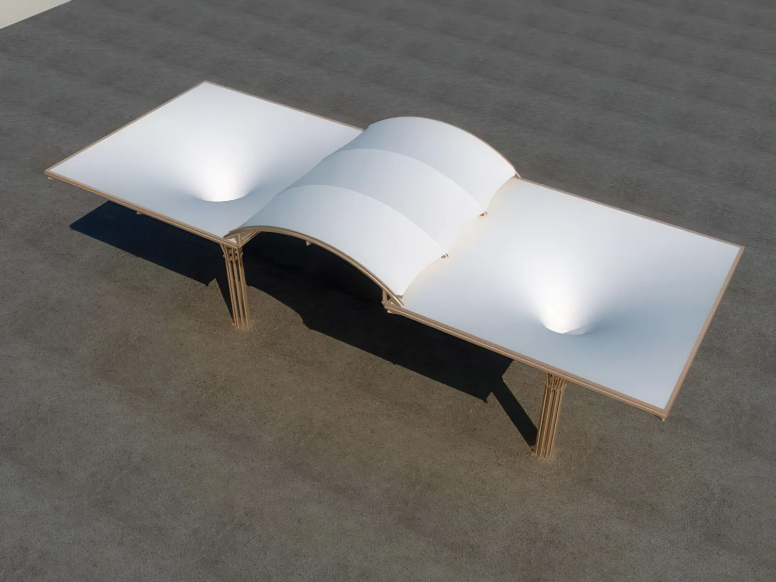 Теневые навесы проект 49