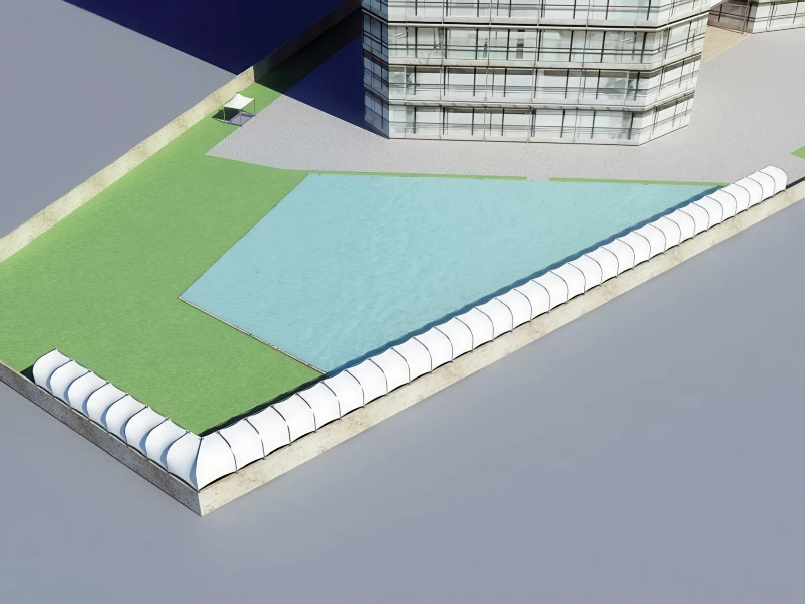 Теневые навесы проект 51