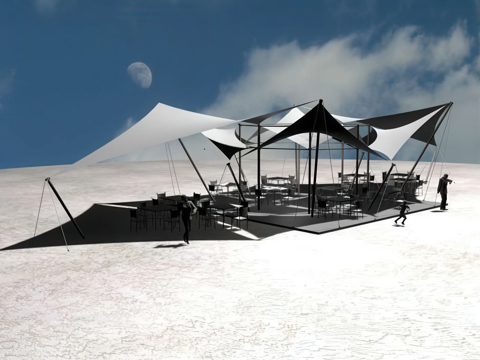 Теневые навесы проект 74