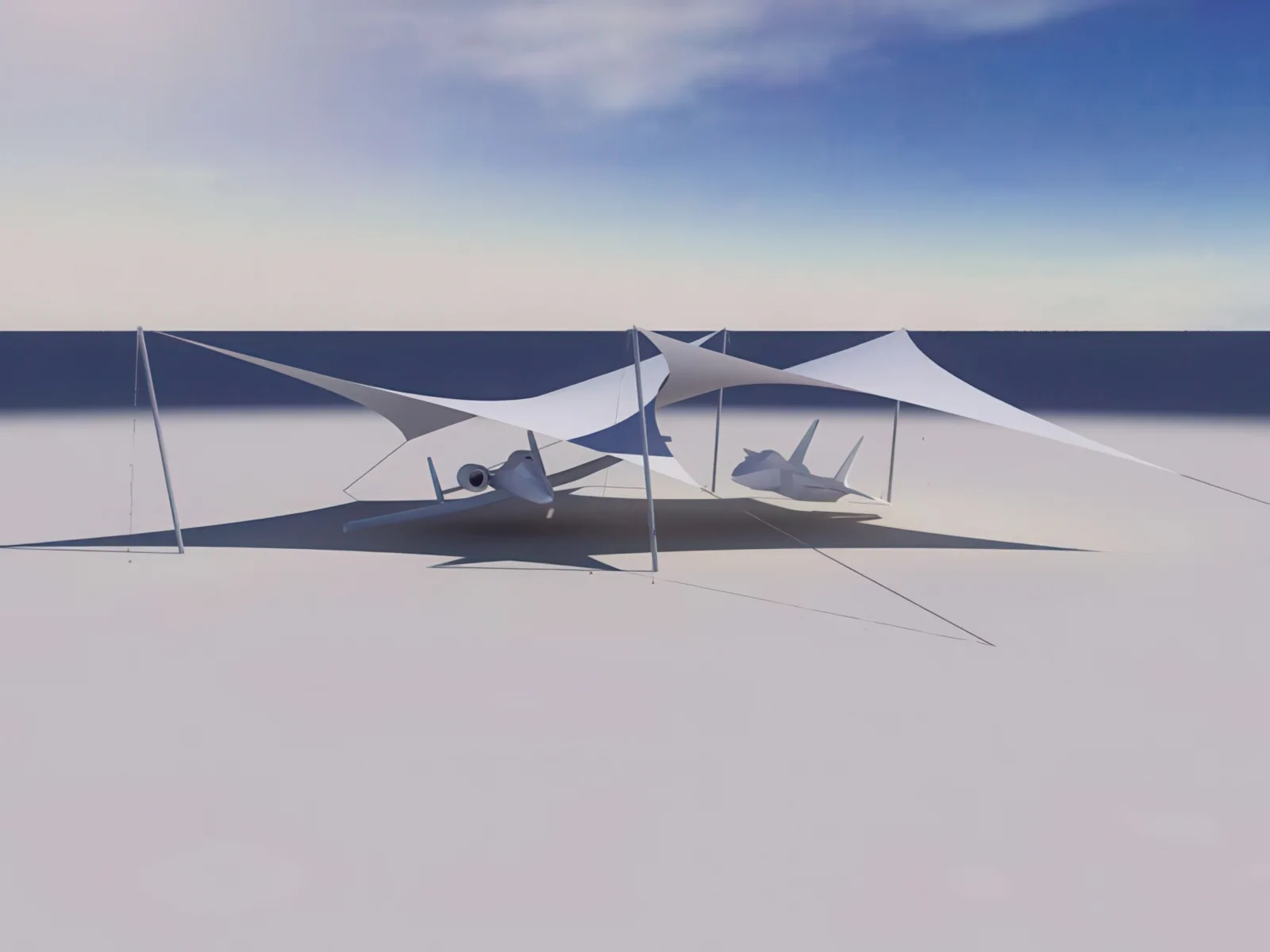 Теневые навесы проект 104