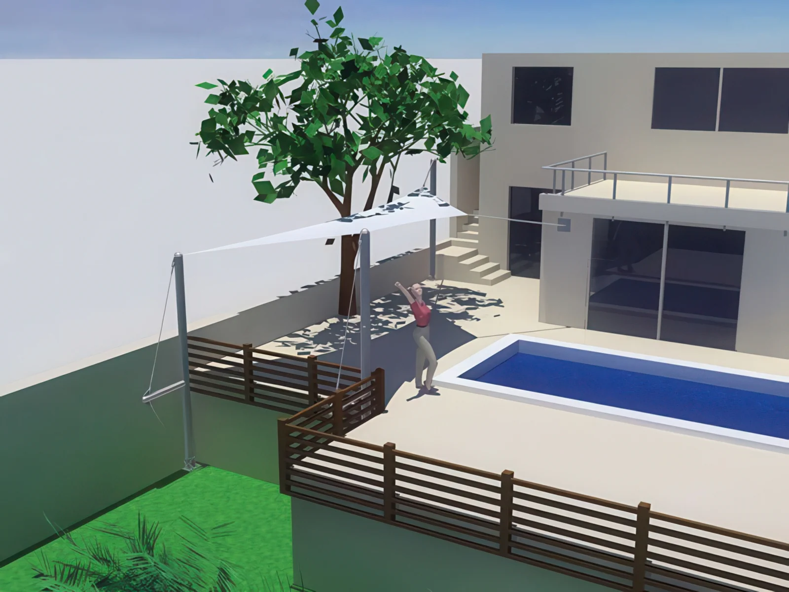 Теневые навесы проект 122