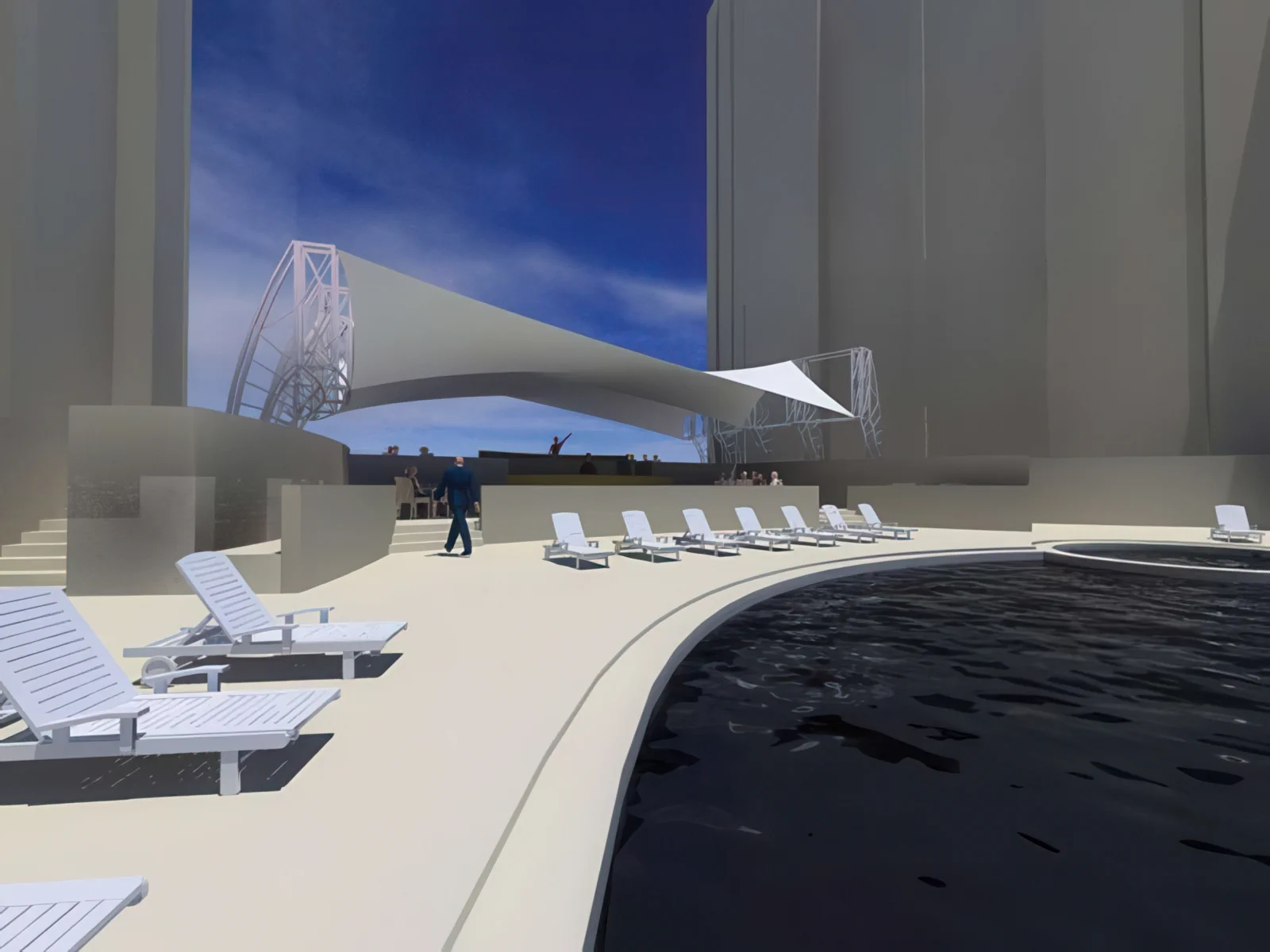 Теневые навесы проект 123