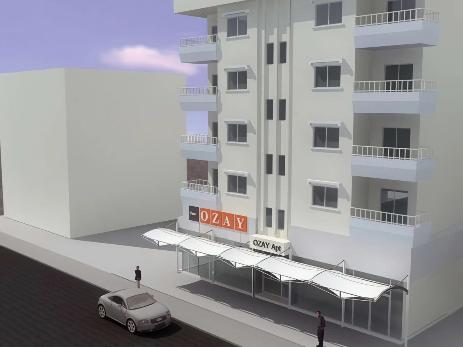 Теневые навесы проект 144