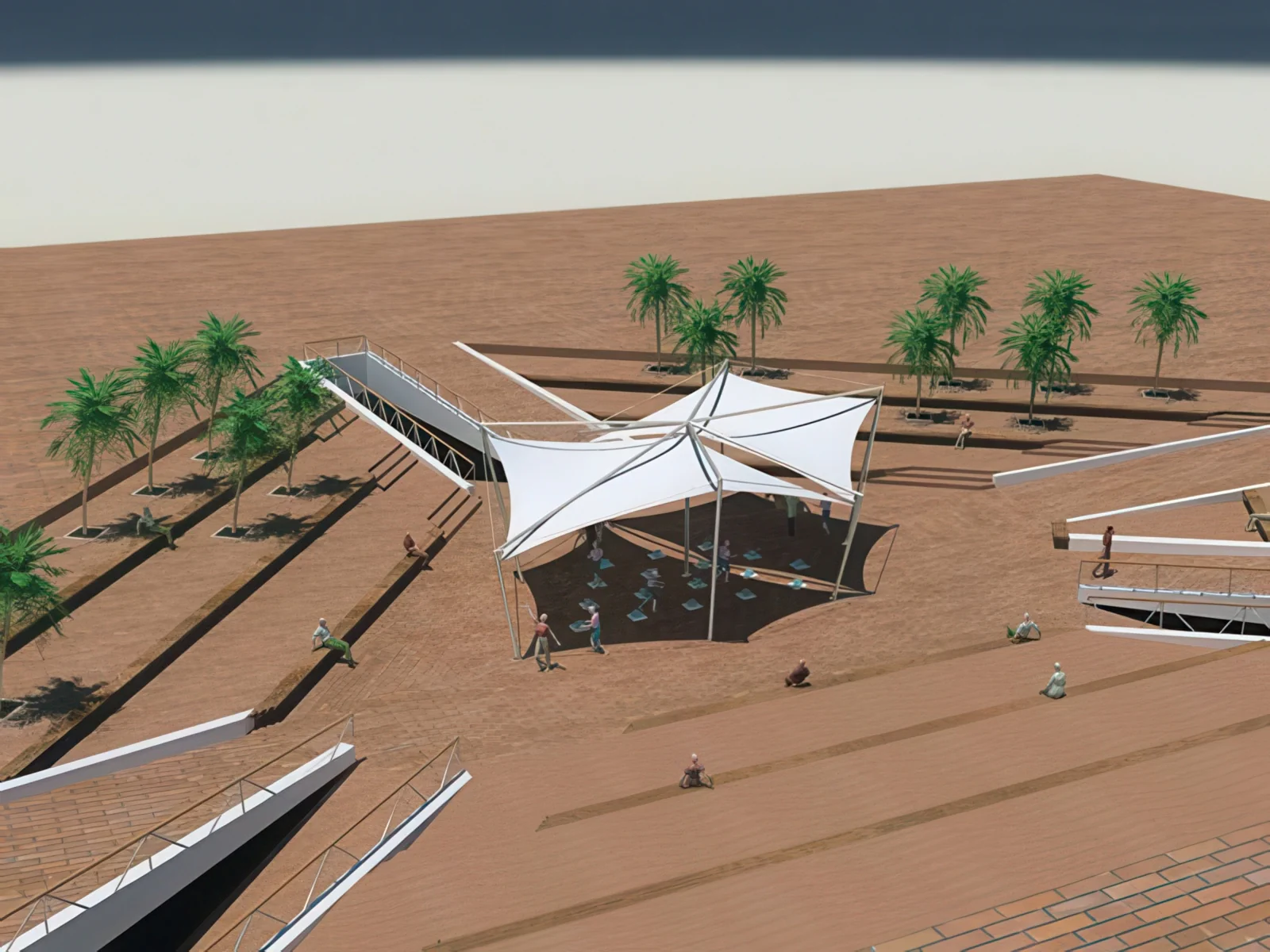 Теневые навесы проект 147