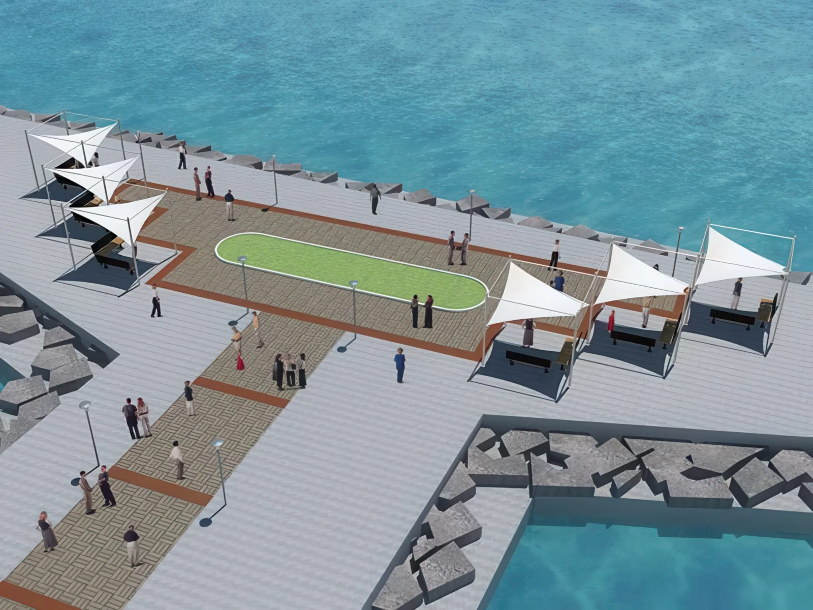 Теневые навесы проект 157