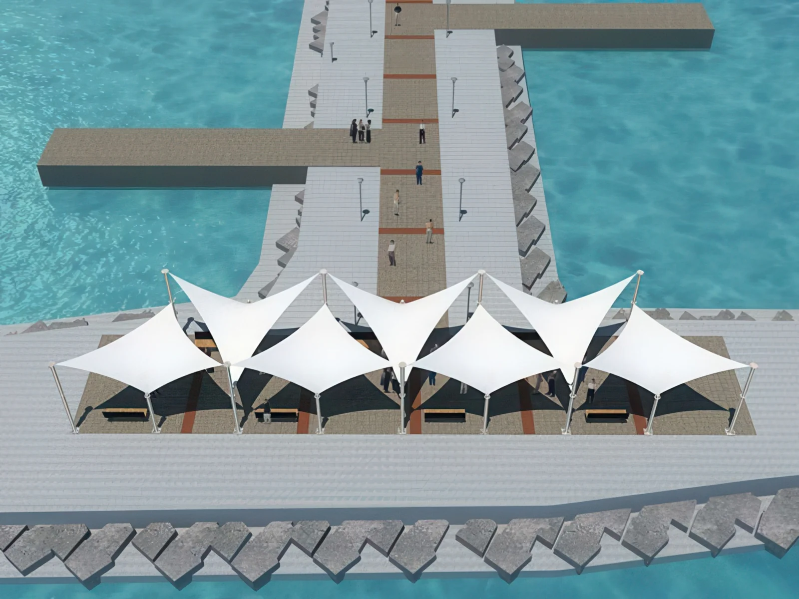 Теневые навесы проект 158