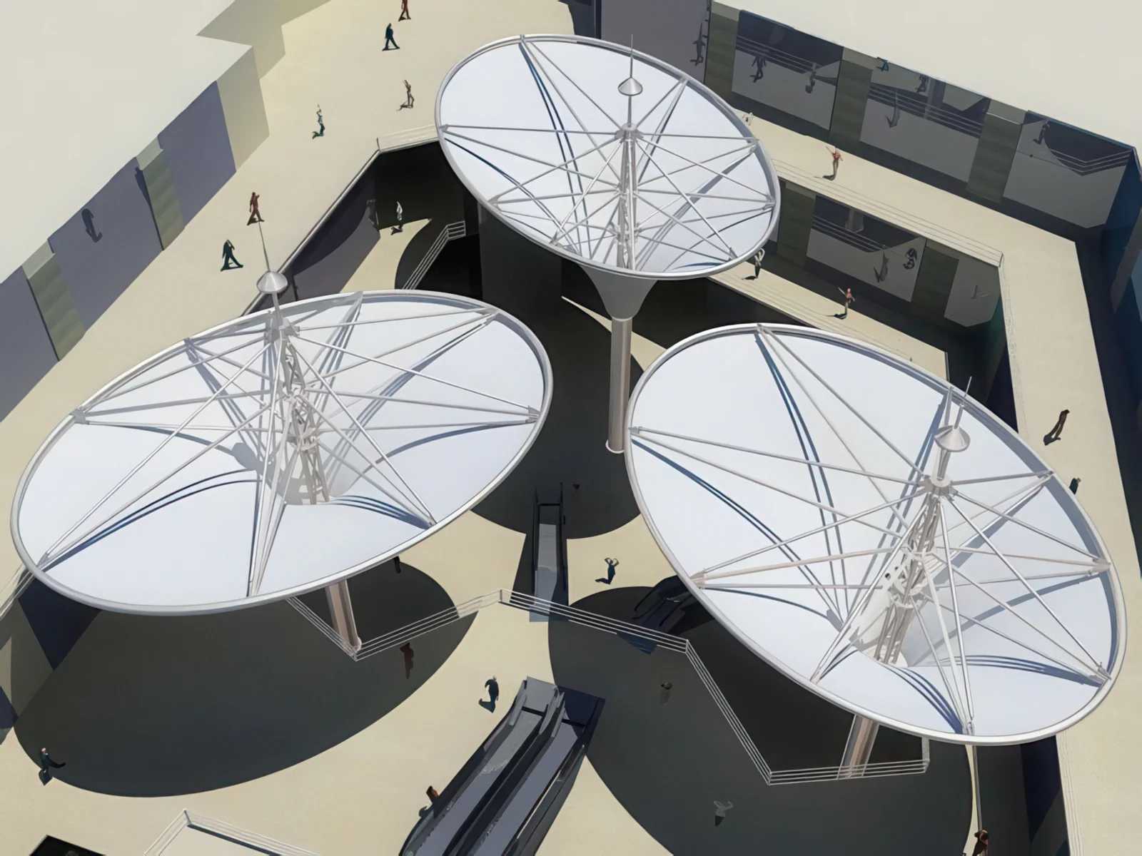 Теневые навесы проект 168