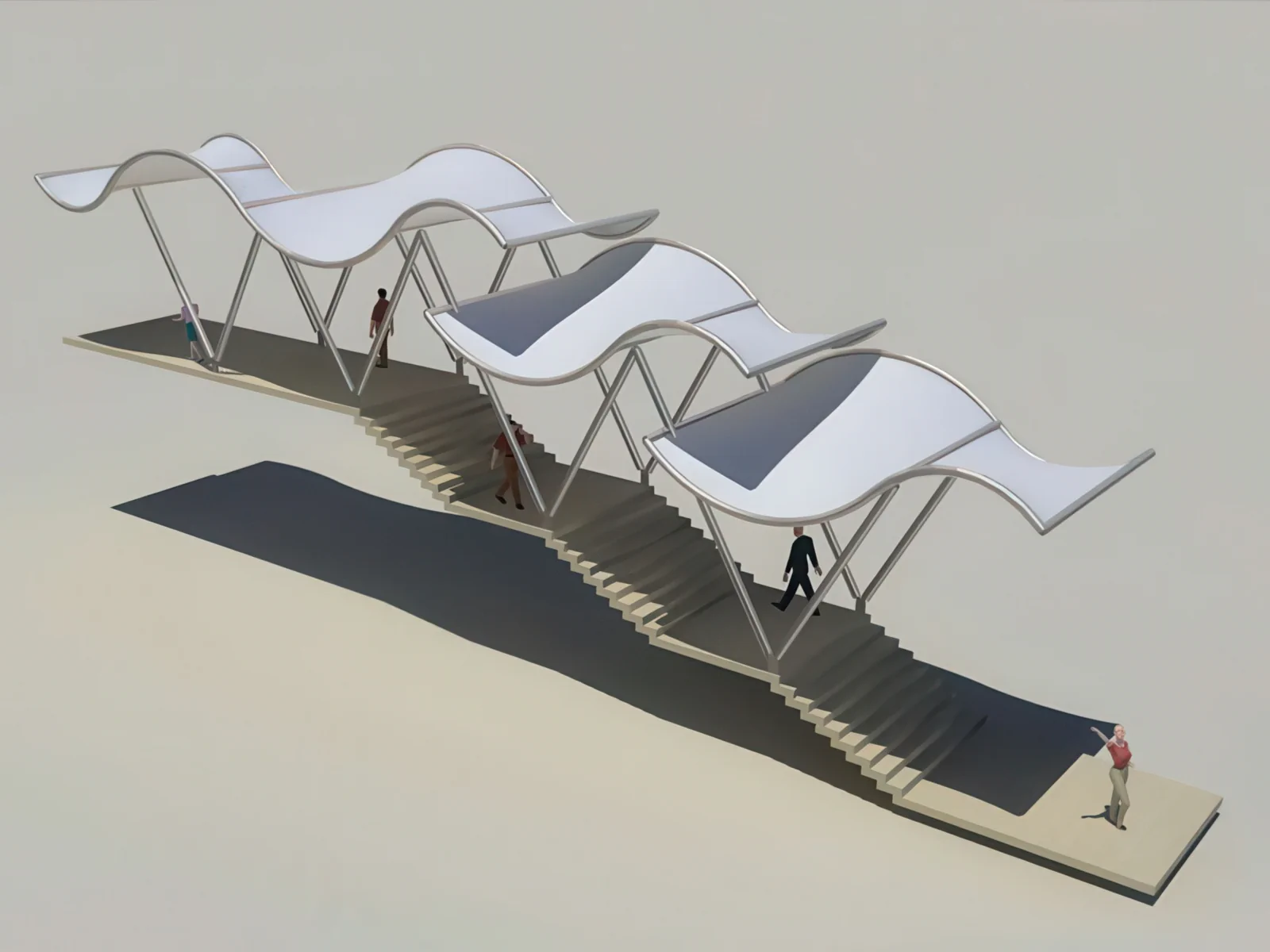 Тенты для социальных объектов проект 31