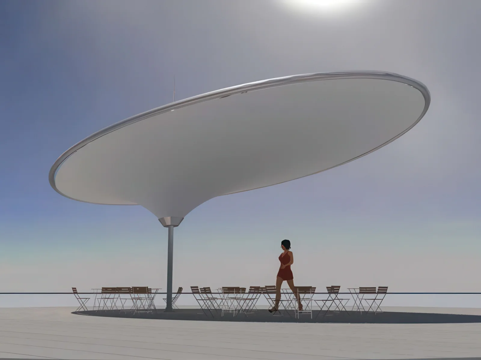 Тенты для социальных объектов проект 46