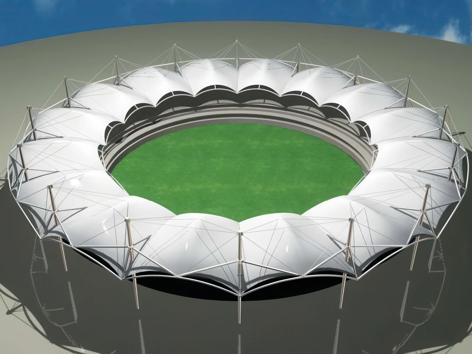 Навесы трибун стадионов проект 7