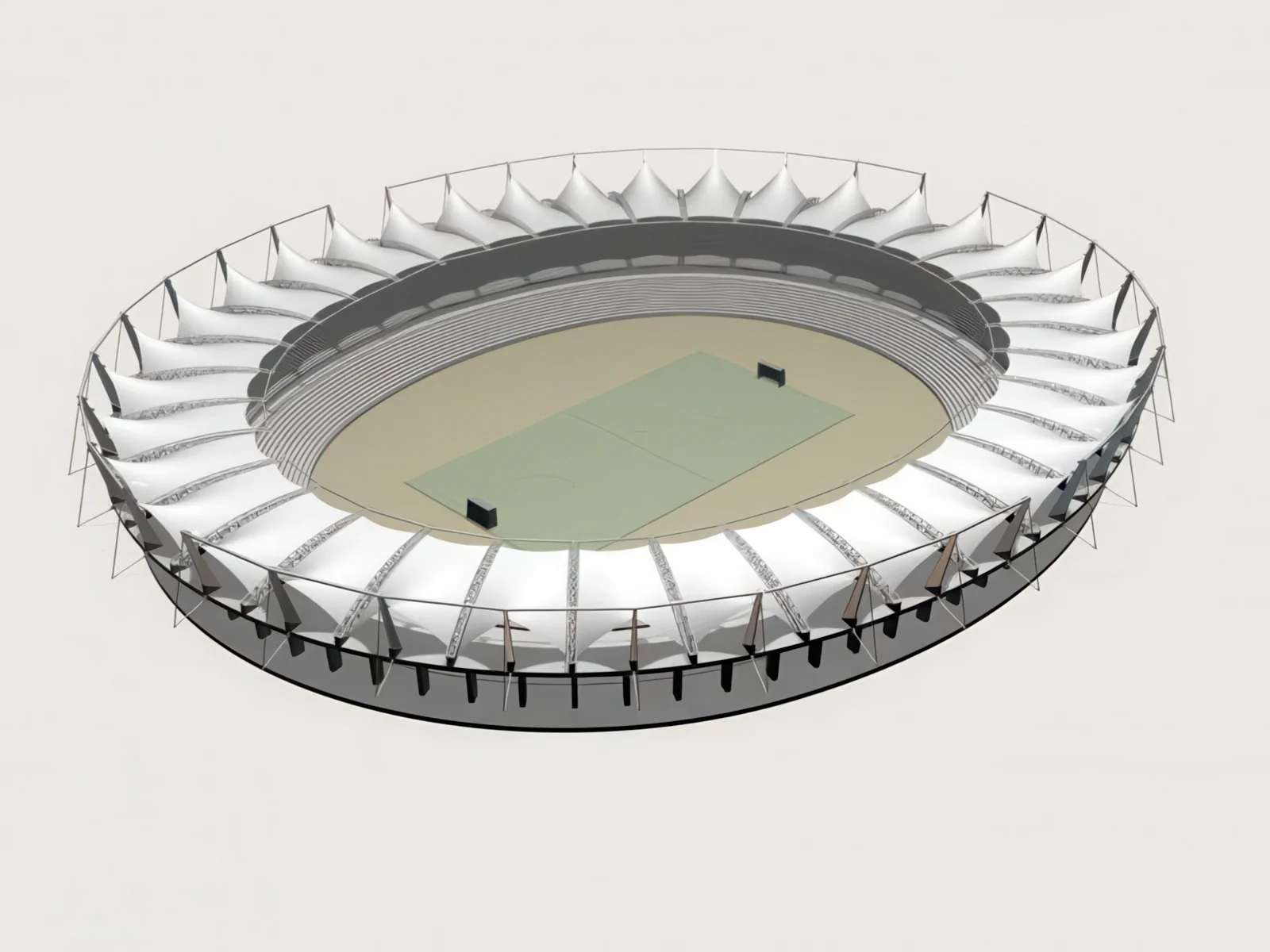 Навесы трибун стадионов проект 22