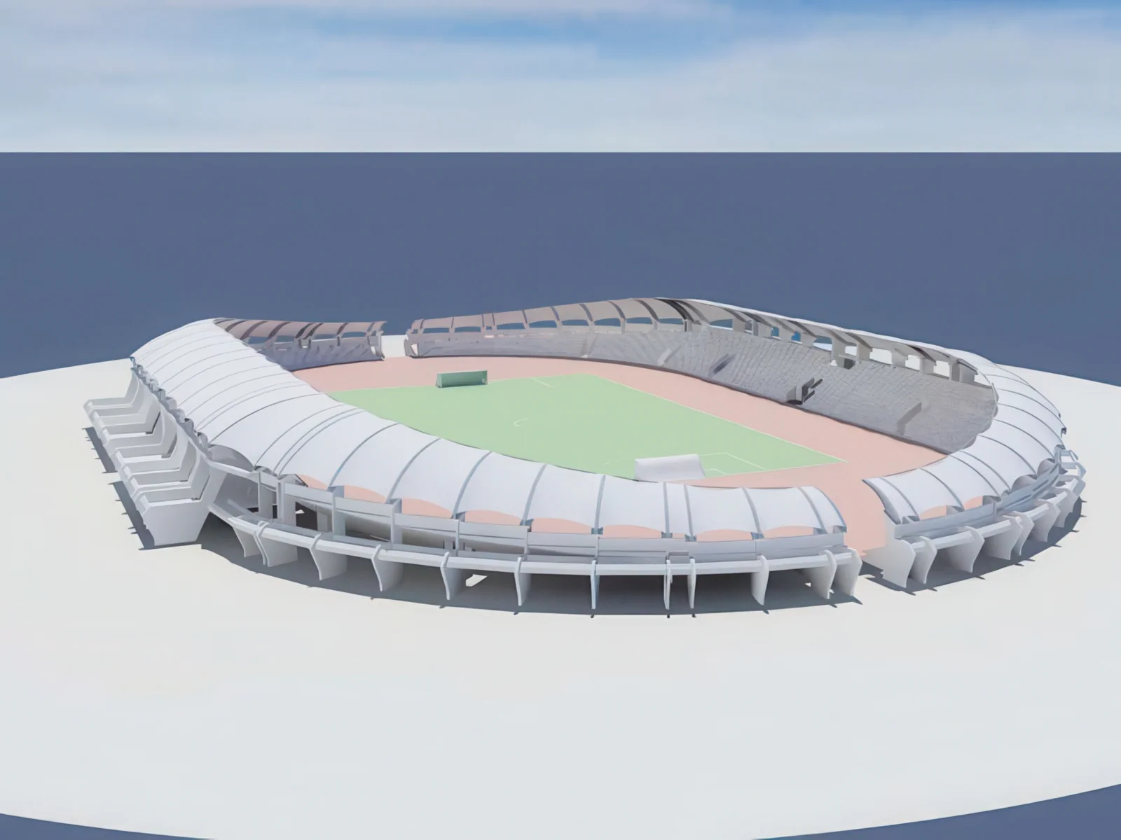 Навесы трибун стадионов проект 26