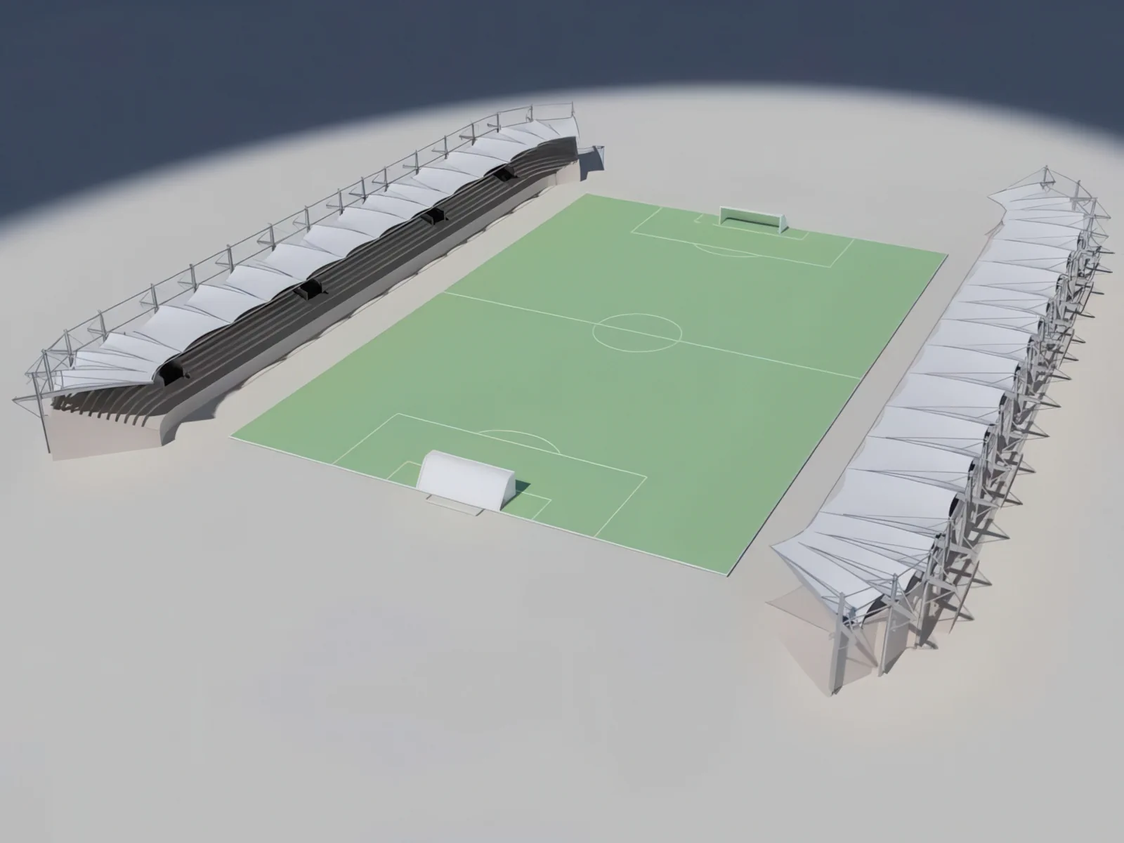 Навесы трибун стадионов проект 27