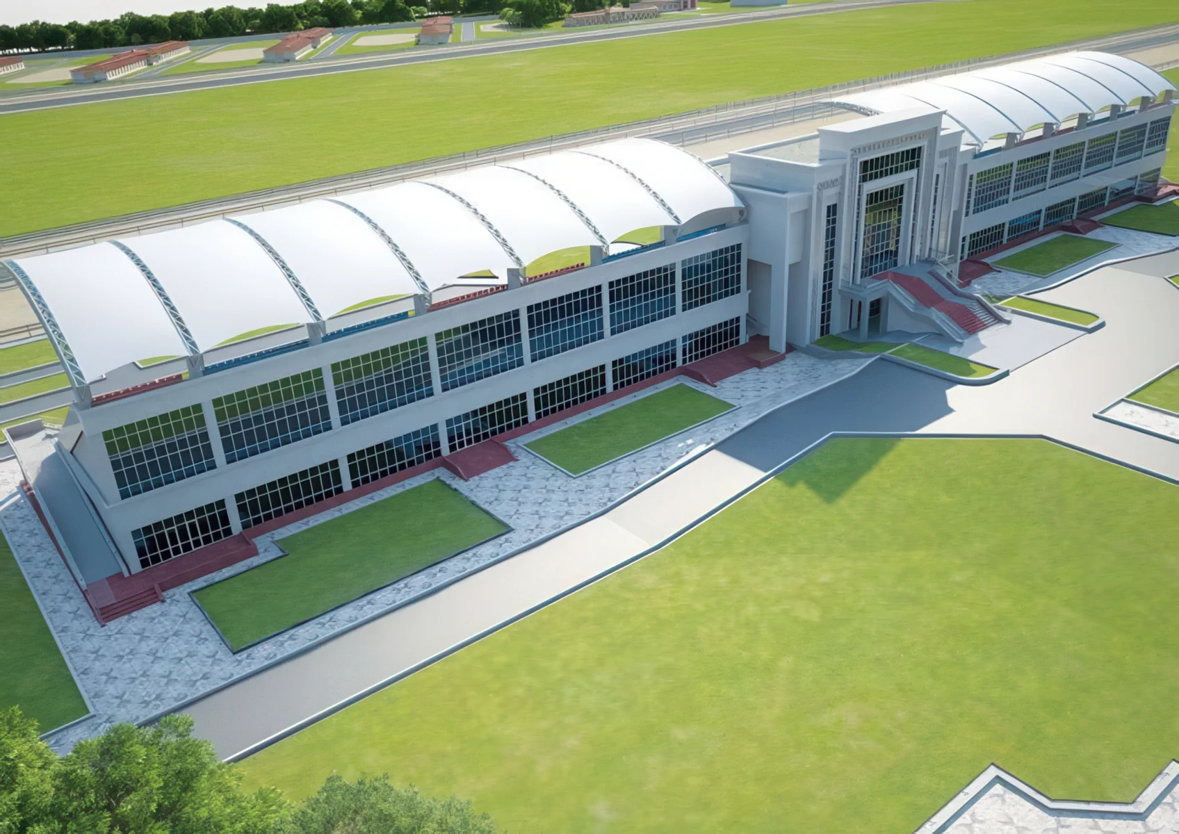 Навесы трибун стадионов проект 34