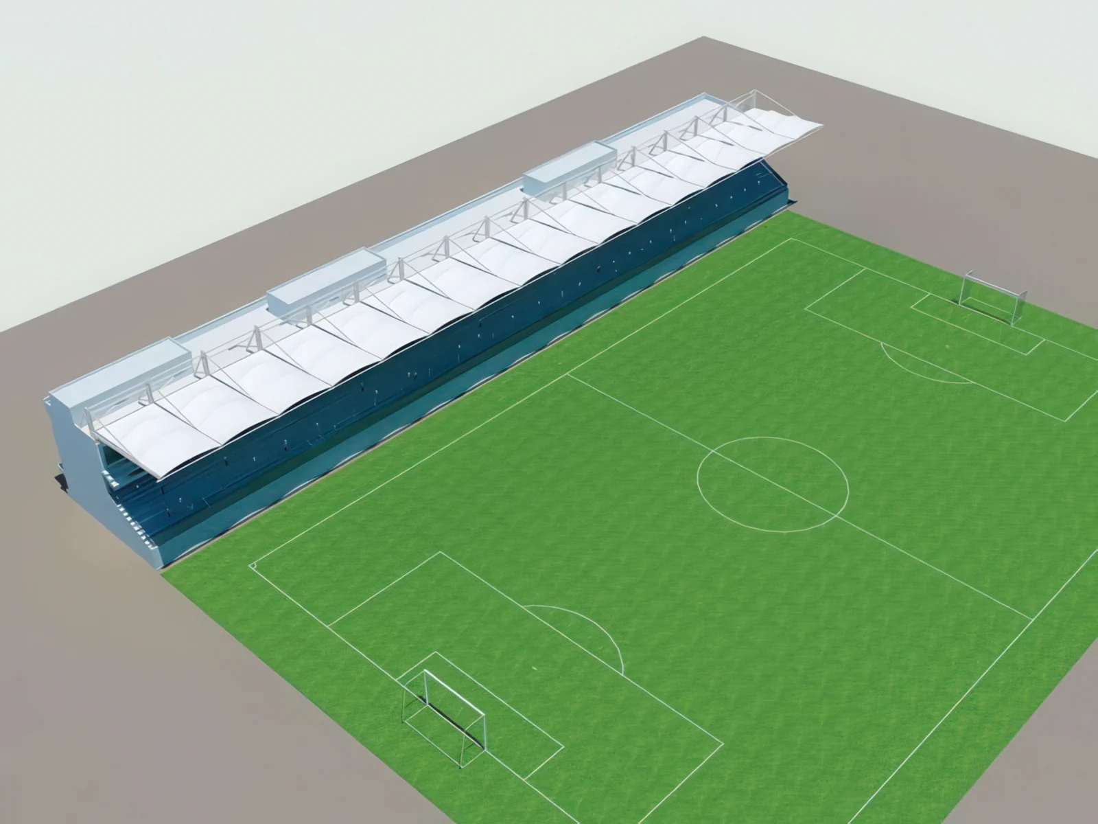 Навесы трибун стадионов проект 38