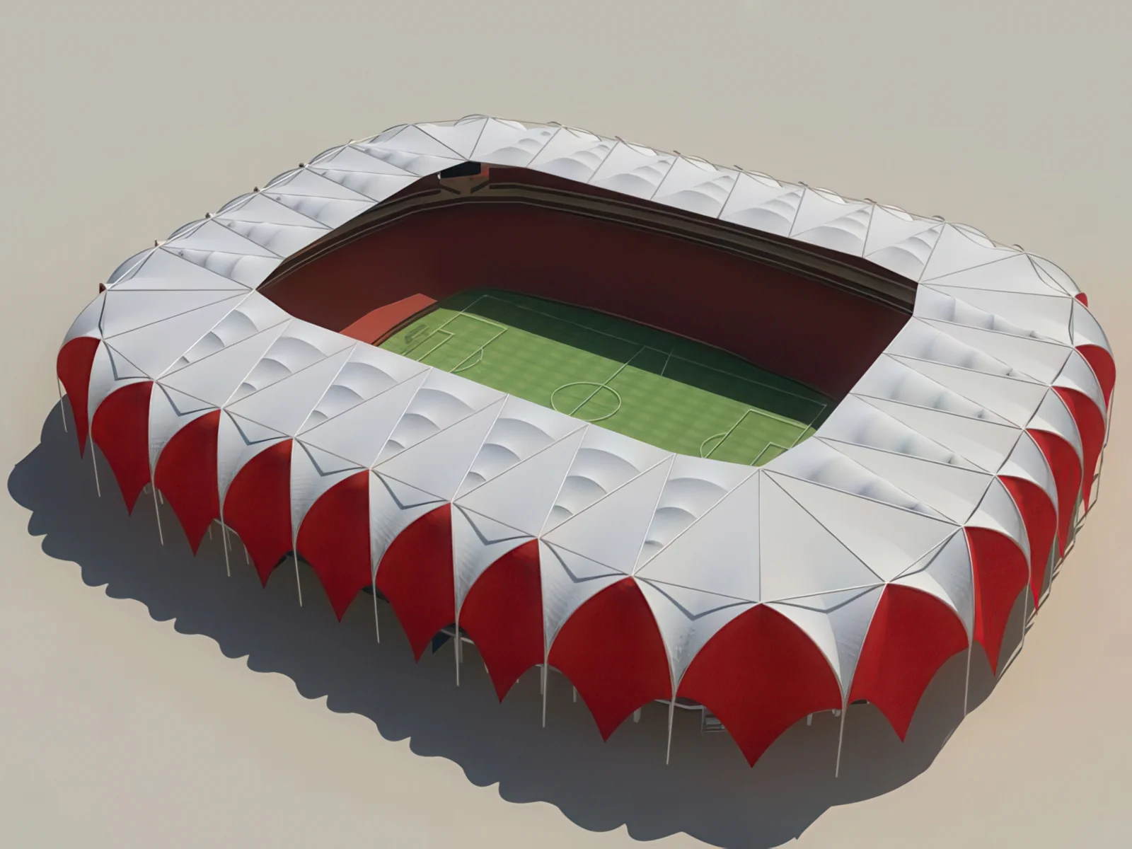 Навесы трибун стадионов проект 83