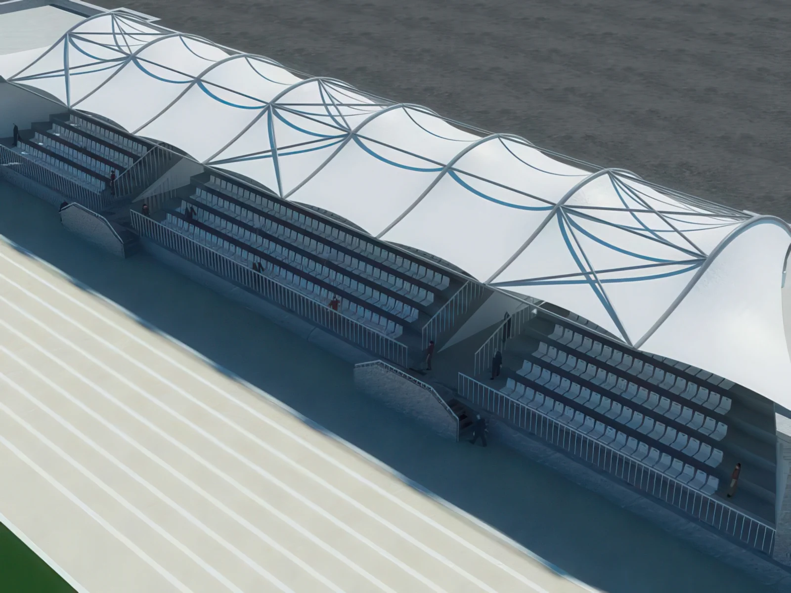 Навесы трибун стадионов проект 99