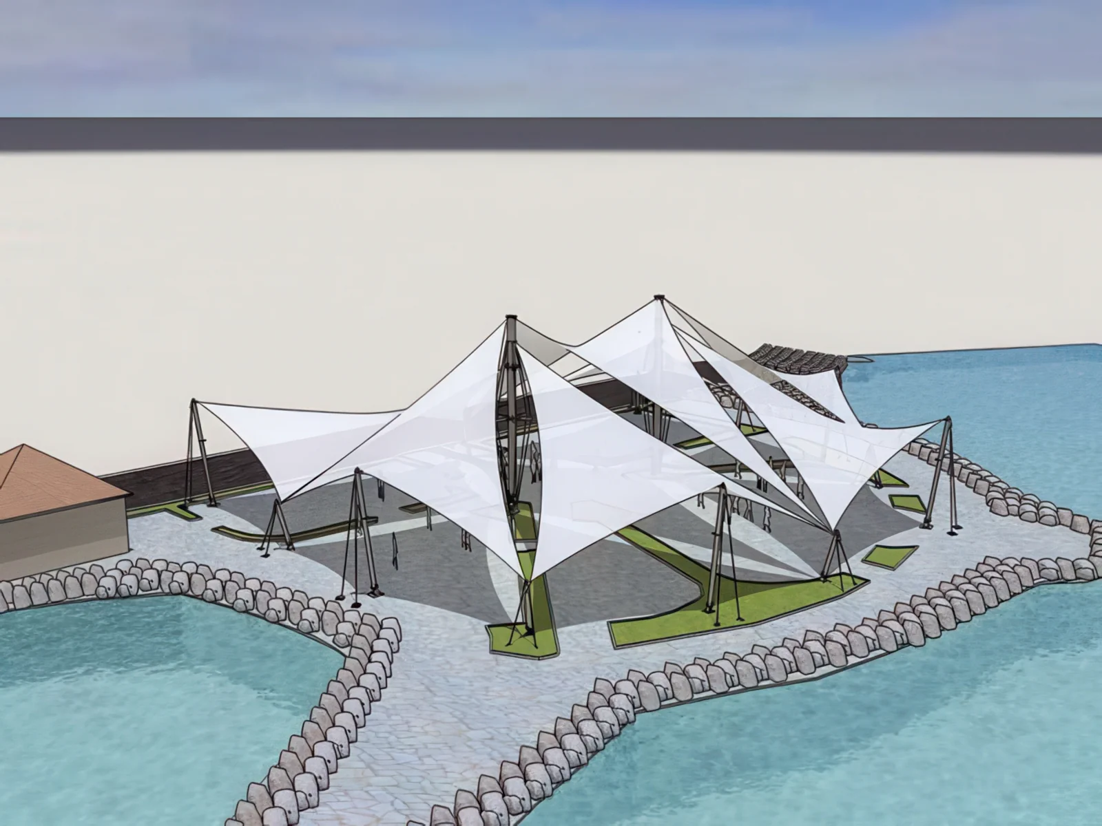 Натяжные системы проект 75